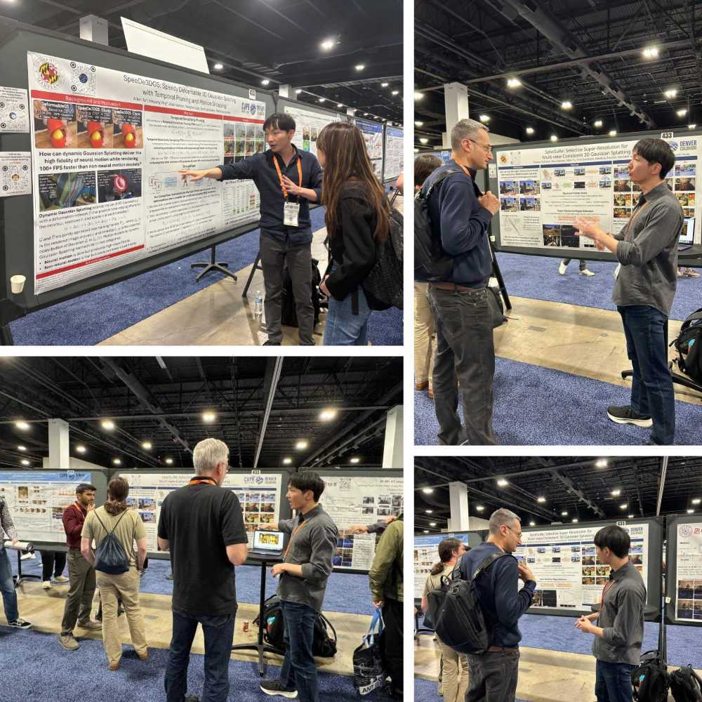 Poster session at CVPR 2026